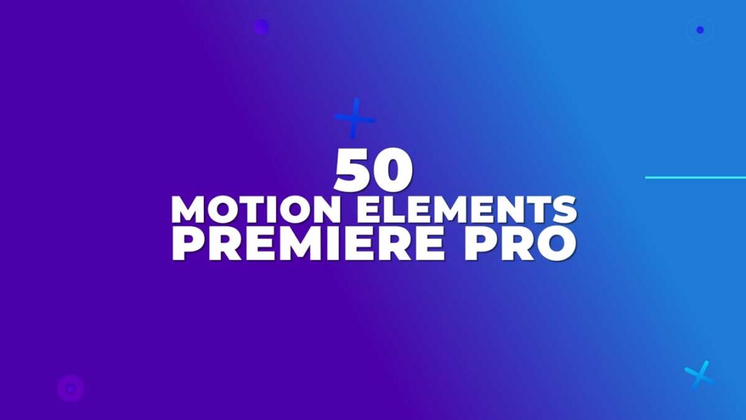 50 Motion Elements Free Adobe Premiere Pro .mogrt