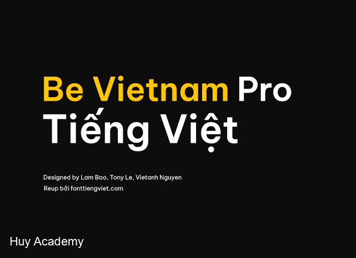 Font không chân Việt hóa đẹp cho thiết kiết kế quảng cáo ( phần 2)