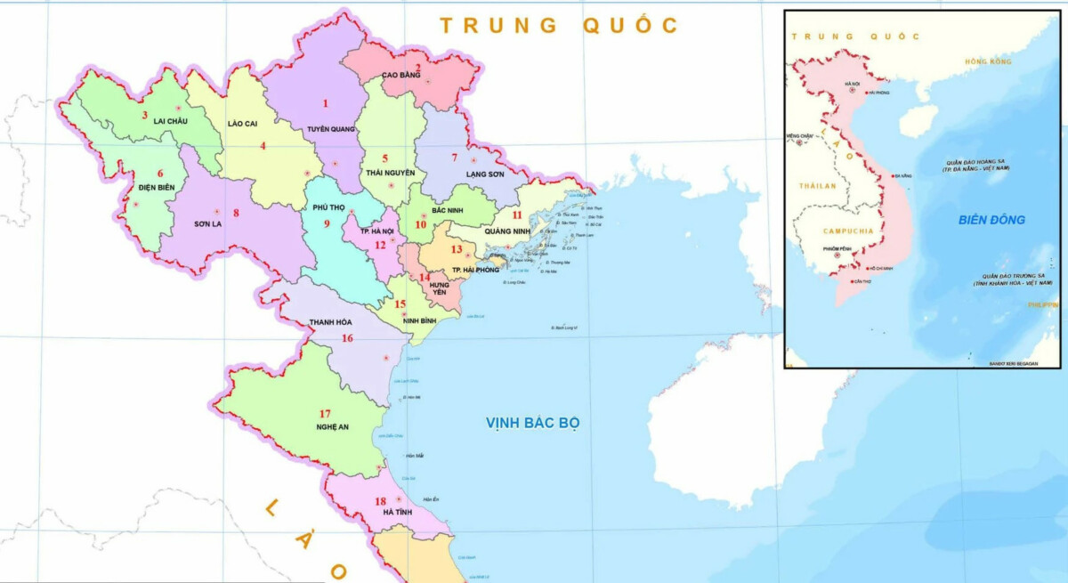 File download Bản đồ hành chính 34 tỉnh thành Việt Nam File pdf, .ai, corel
