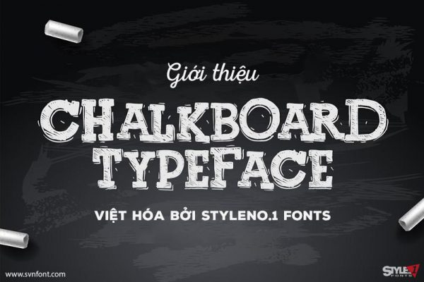 Font việt hóa SVN-Chalkboard