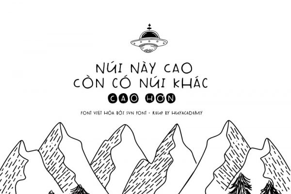 Font việt hóa SVN-Cottage & Farmhouse + Doodles