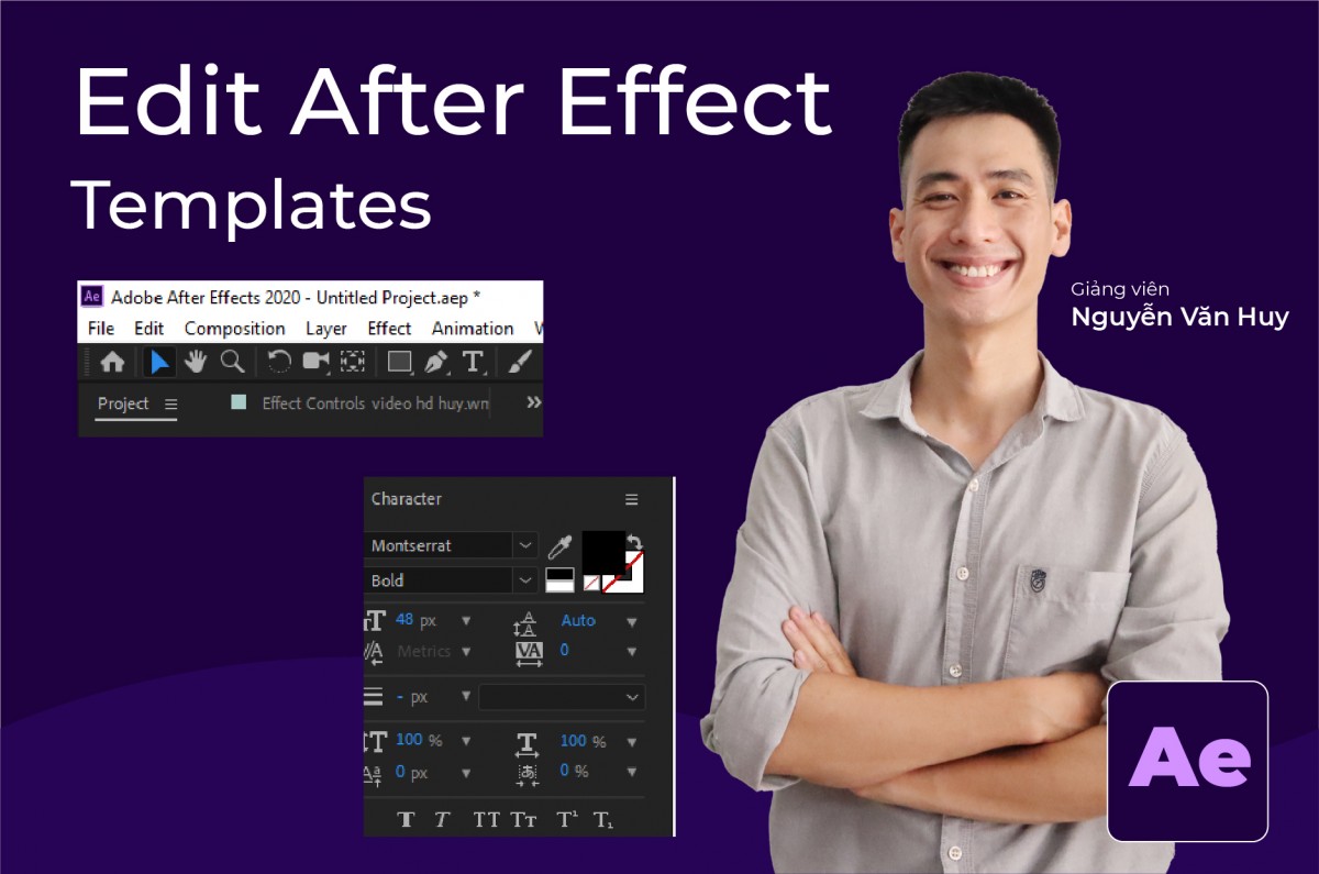 Edit After Effect Templates