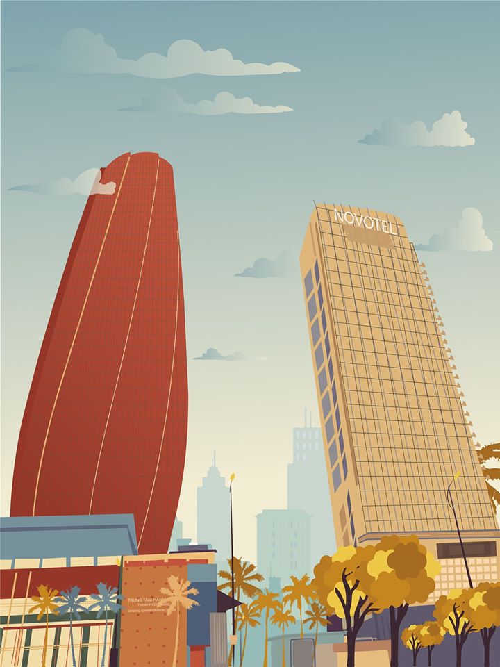 vector da nang city thành phố đà nẵng