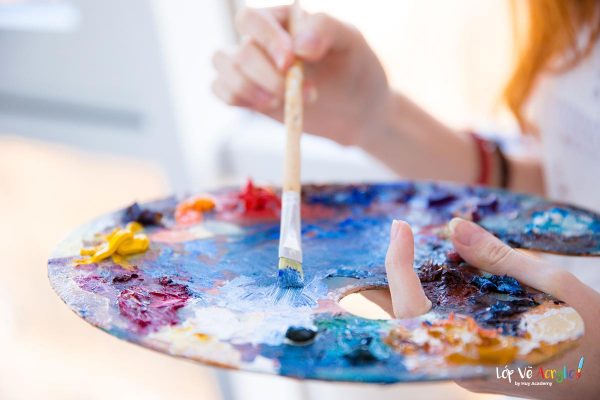 Địa điểm mua màu sơn acrylic, họa cụ vẽ Đà Nẵng